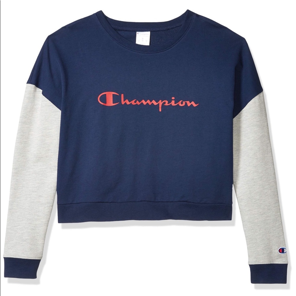 🍀SALE🍀NWT Champion Women’s Sleep Crew Tops - Picture 2 of 3